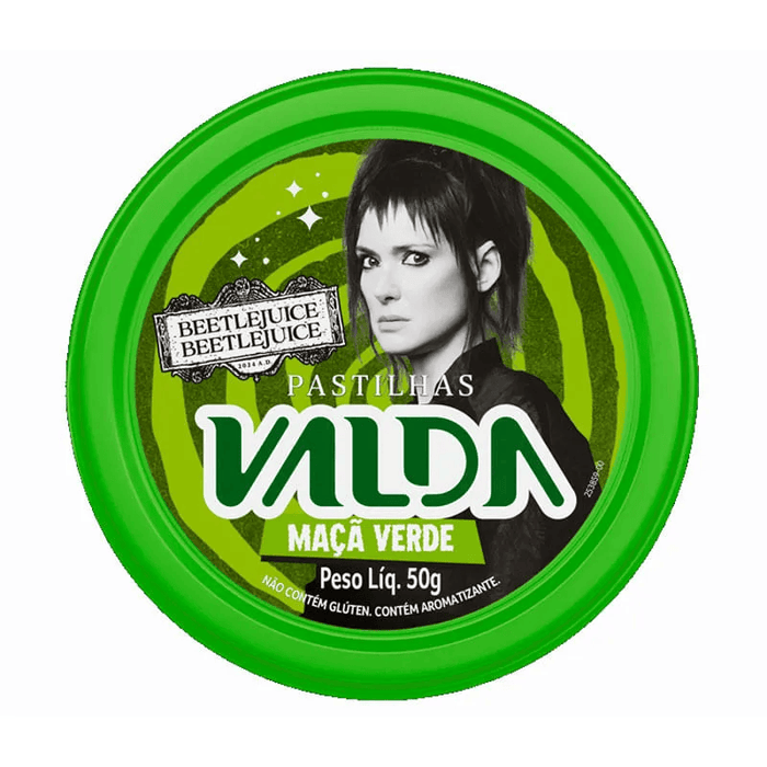 Valda Sabor Maçã Verde 50g - Imagem 1